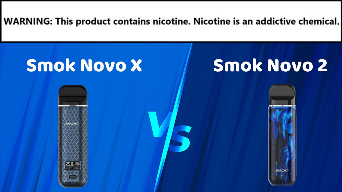 Novo X vs Novo 2 VapeDZ online delivery