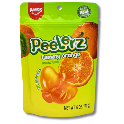 Amos Peelerz Gummies Peelable - Orange Flavor