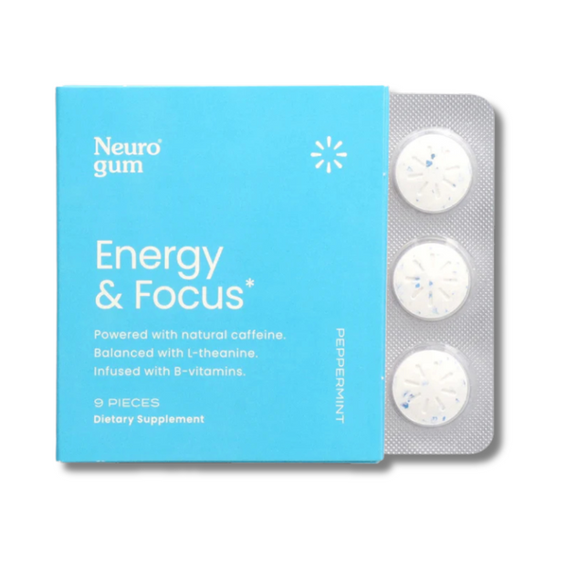 Neuro Gum Energy & Focus Peppermint 9 Pieces