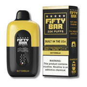 Fifty Bar 20K Disposable Vape Black Series Edition - Dessert Flavors