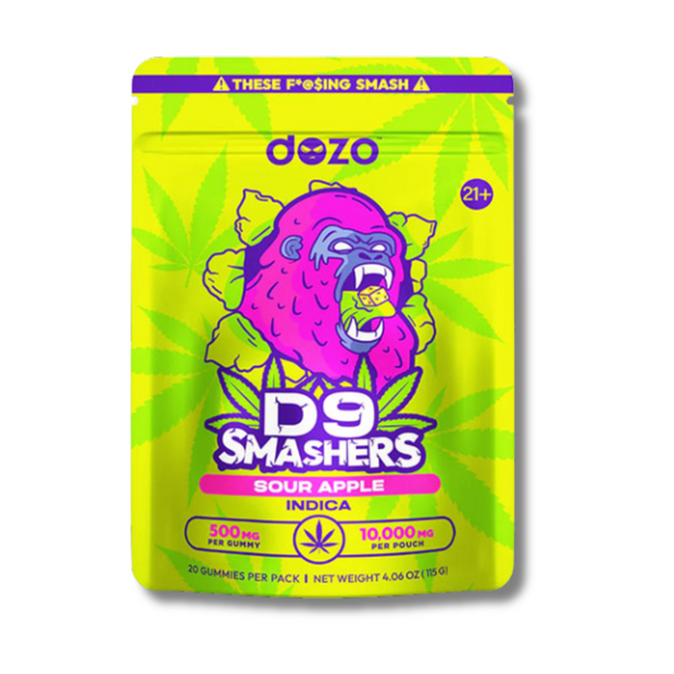 DOZO D9 Smashers Gummies 10000MG