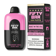 Fifty Bar 20K Disposable Vape Black Series Edition - Dessert Flavors