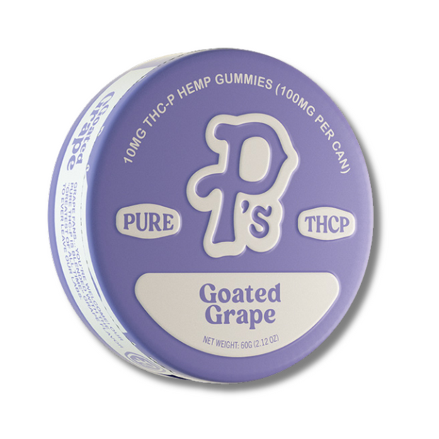 Goated Grape - Pushin P's Pure THCP Gummies 100MG
