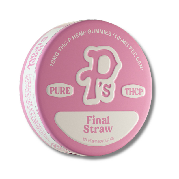 Final Straw - Pushin P's Pure THCP Gummies 100MG