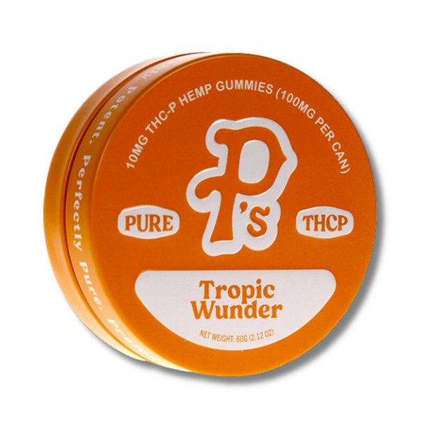 Pushin P's Pure THCP Gummies 100MG - Tropic Wunder