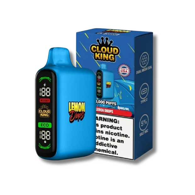 Cloud King 20K Disposable Vape 5% - Lemon Drops
