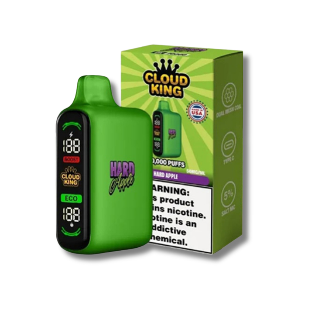 Cloud King 20K Disposable Vape 5% - Hard Apple