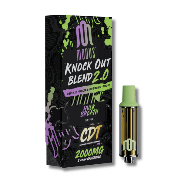 Modus Knockout Blend 2.0 2G Cartridge Hulk Breath