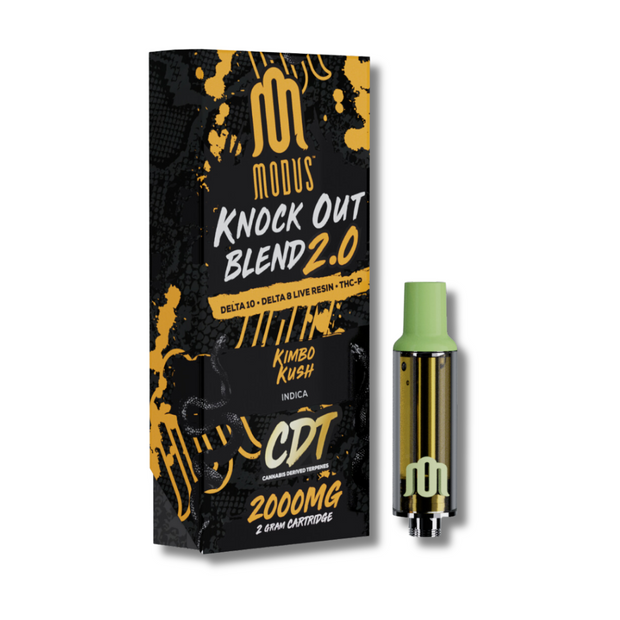 Modus Knockout Blend 2.0 2G Cartridge Kimbo Kush Indica