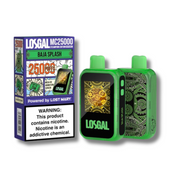 LosGal MC25000 Disposable Vape Powered By lost mary Baja Splash