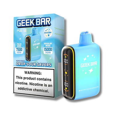 Geek Bar Pulse Savers Edition Disposable Vape 15K - Drop Sour Savers 