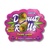 DOZO Donut Rolls THCA Pre Roll 4.2G - Purple Cookies