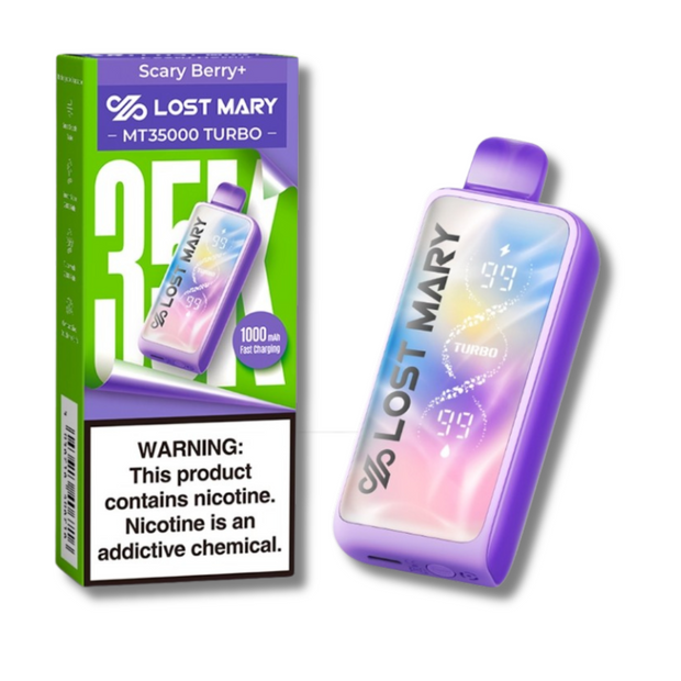 Lost Mary MT35000 Turbo Disposable Vape TX Complaint - Scary Berry+