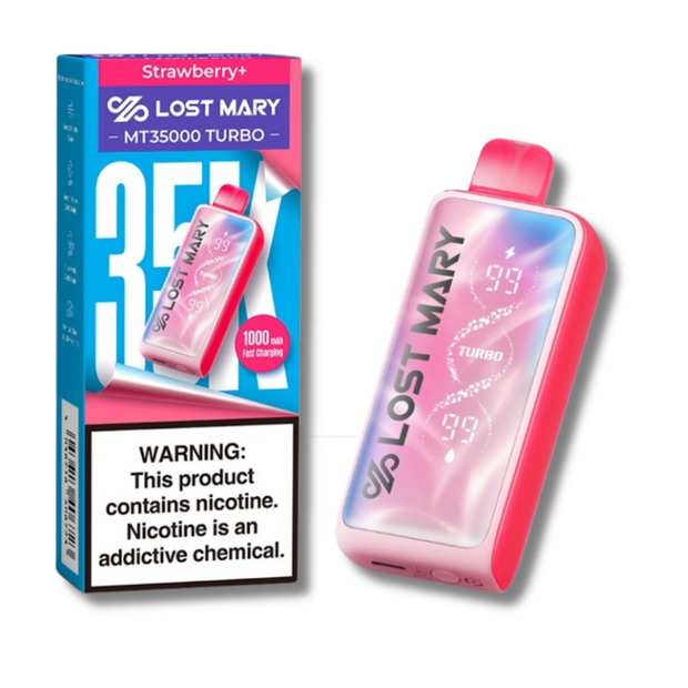 Lost Mary MT35000 Turbo Disposable Vape TX Complaint - Strawberry+