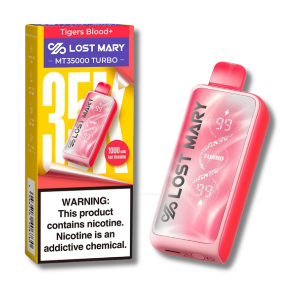 Lost Mary MT35000 Turbo Disposable Vape TX Complaint - Tigers Blood+