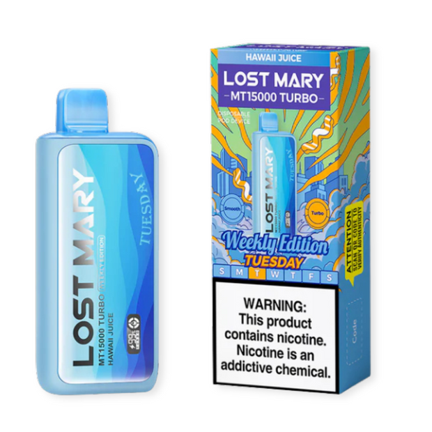 Lost Mary Turbo MT15000 Disposable - Weekly Edition Flavors NEW