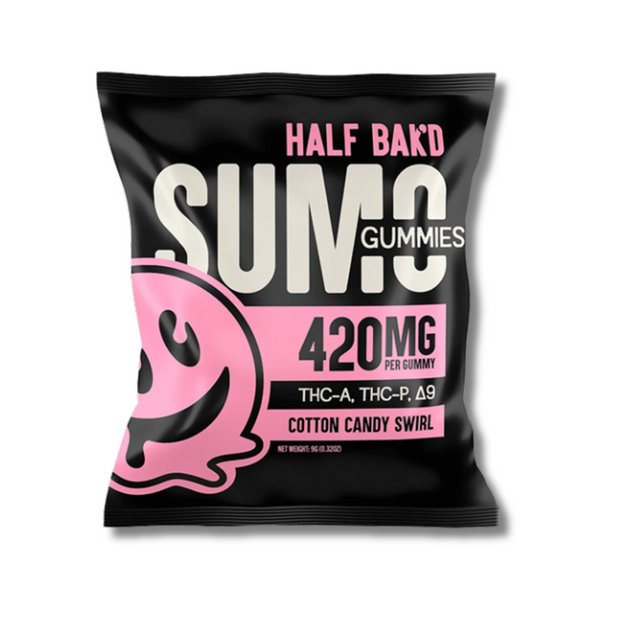 Half Bak'd Sumo 420MG Gummies 2 Pack