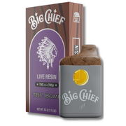 Big Chief Live Resin THCA + THCP 3G Disposable THC Bomb Strain