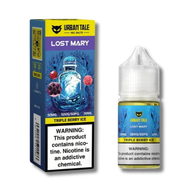 Urban Tale X Lost Mary Nicotine Salt Juice Triple Berry Ice